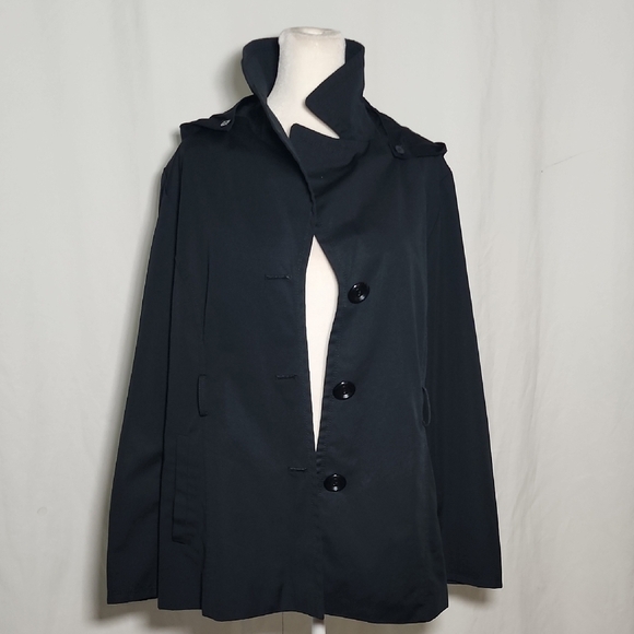 Ellen Tracy Men's Dark Jacket with Hood - Picture 3 of 7